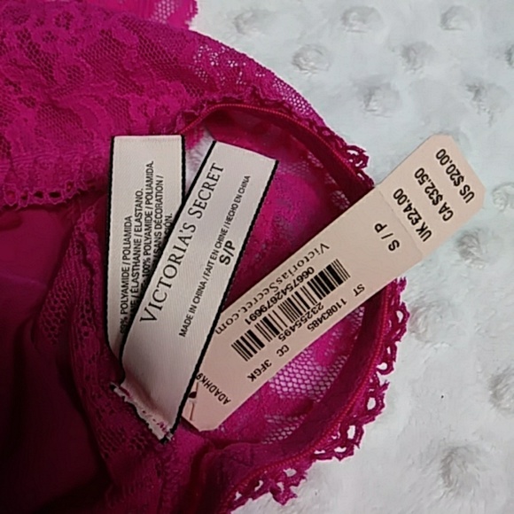 Victoria's Secret Pink Lace Racerback Bra - Picture 5 of 6